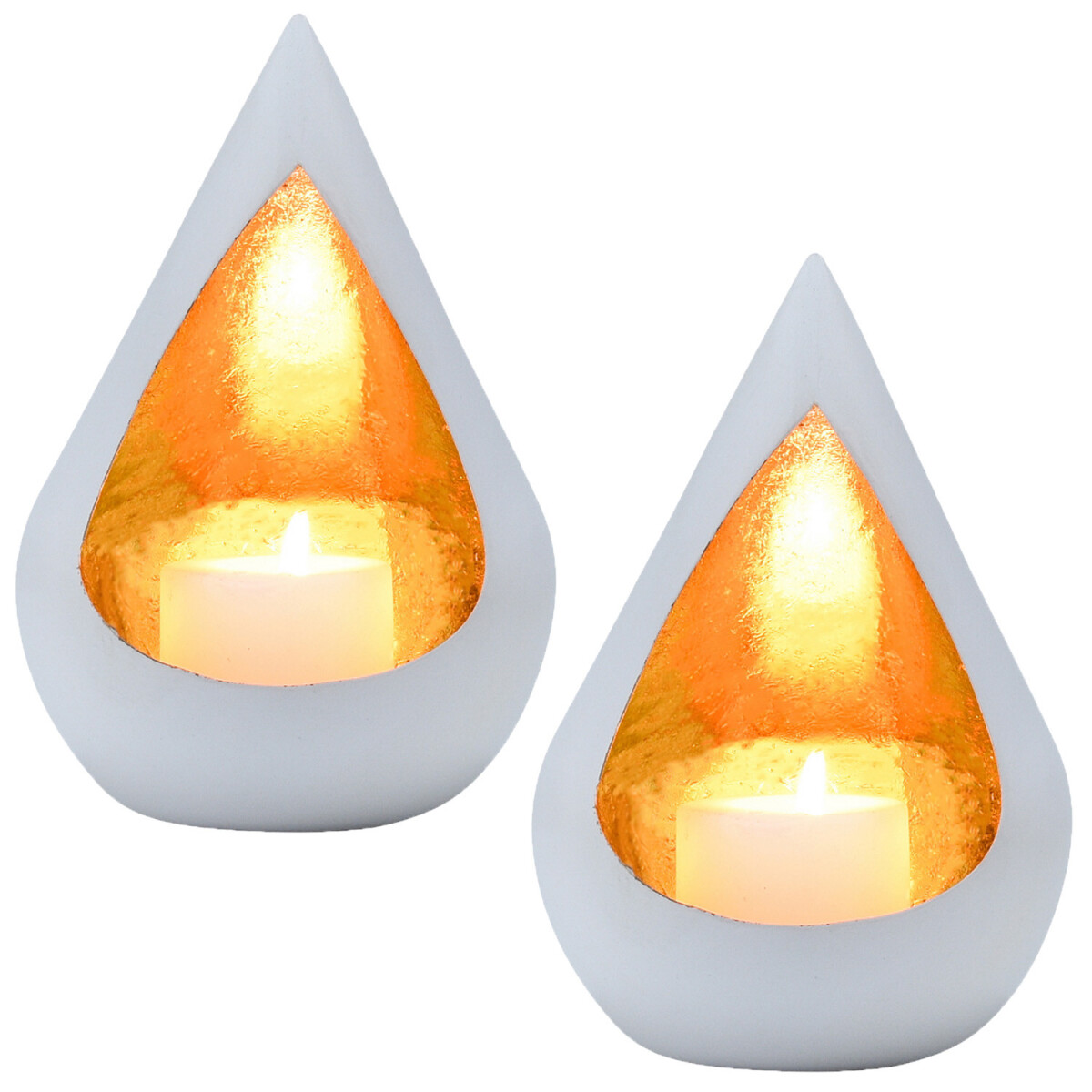 Lot de 2 photophores décoratifs de style bohèm