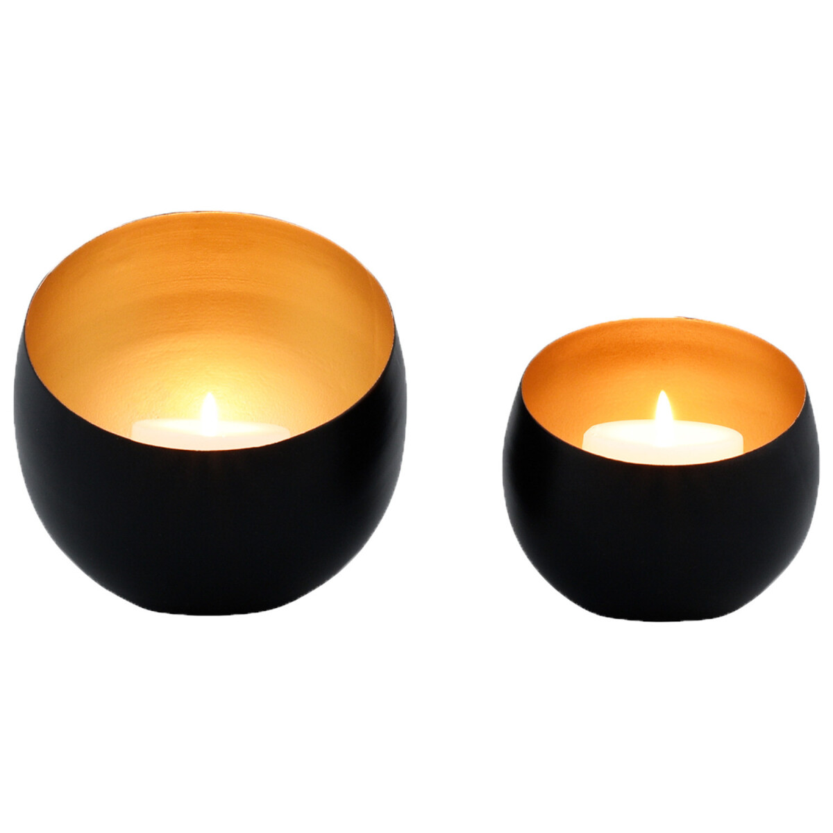 Lot de 2 photophores décoratifs « Aesthetic &ra
