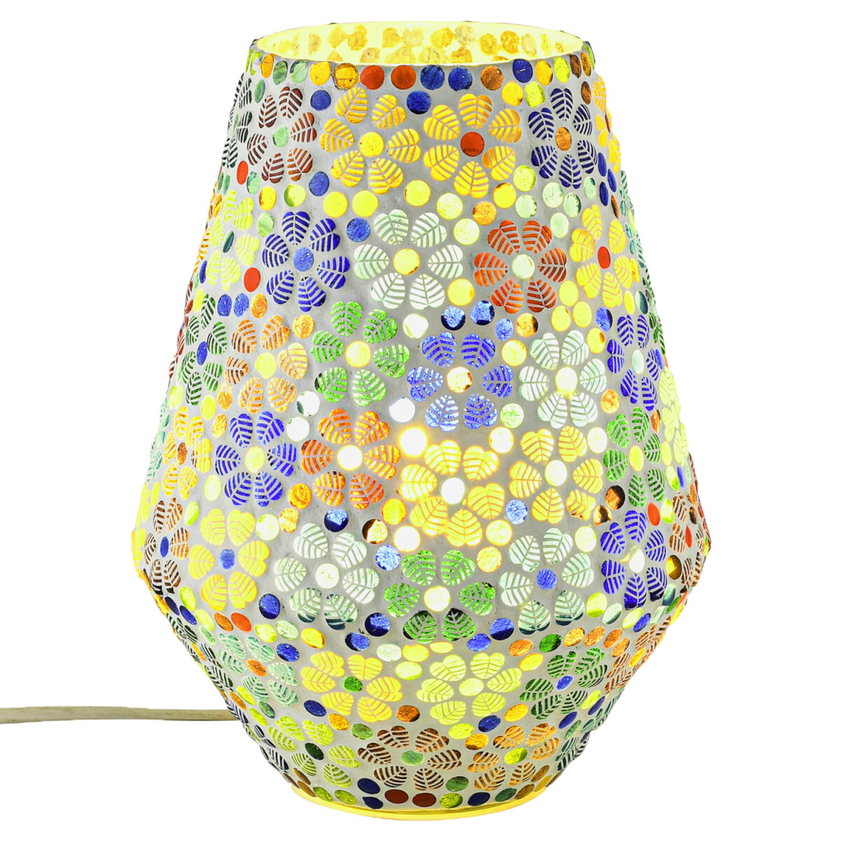 Lampe de table déco bohème box