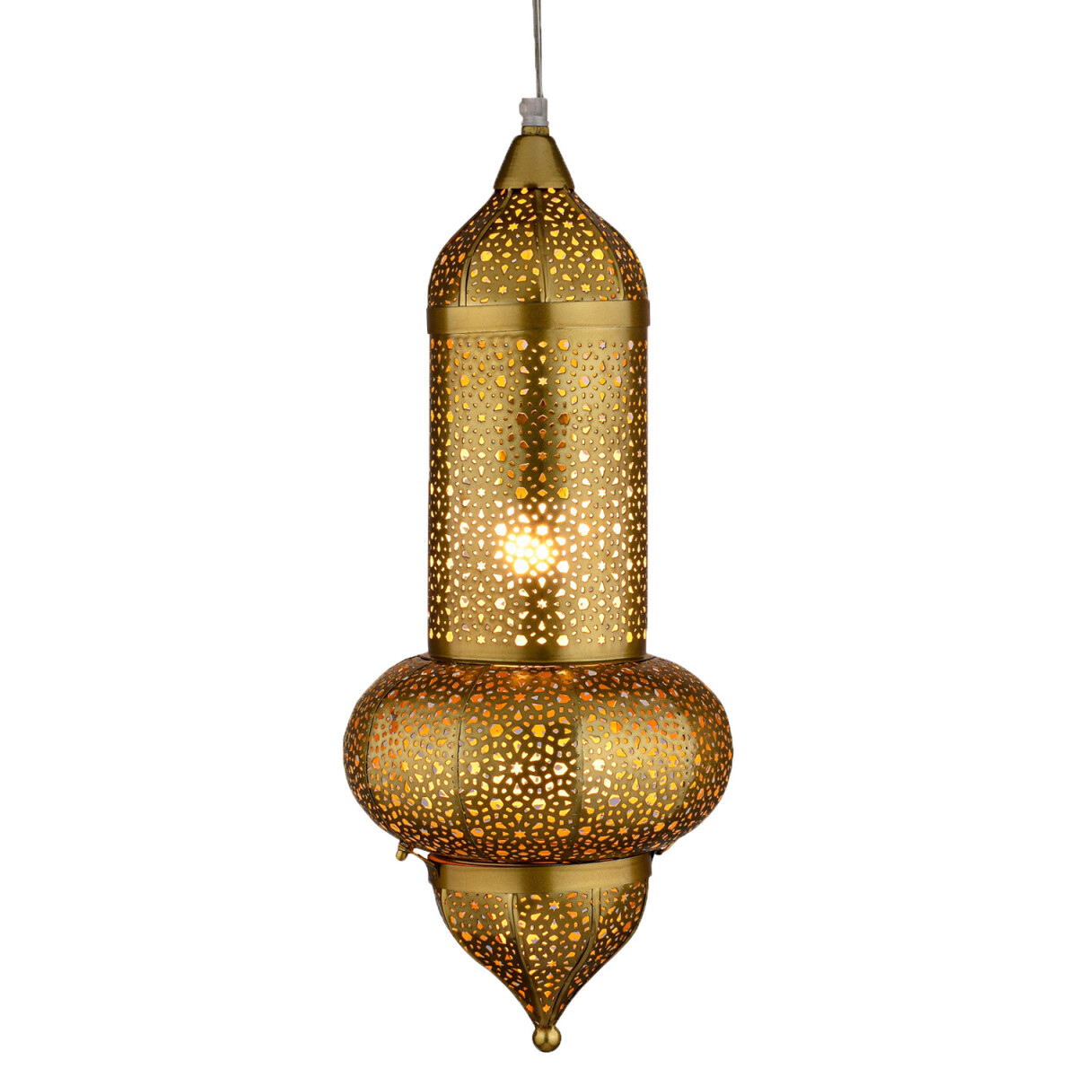 Suspension orientale Jamini Gold 51 × 20 cm | Fait mai