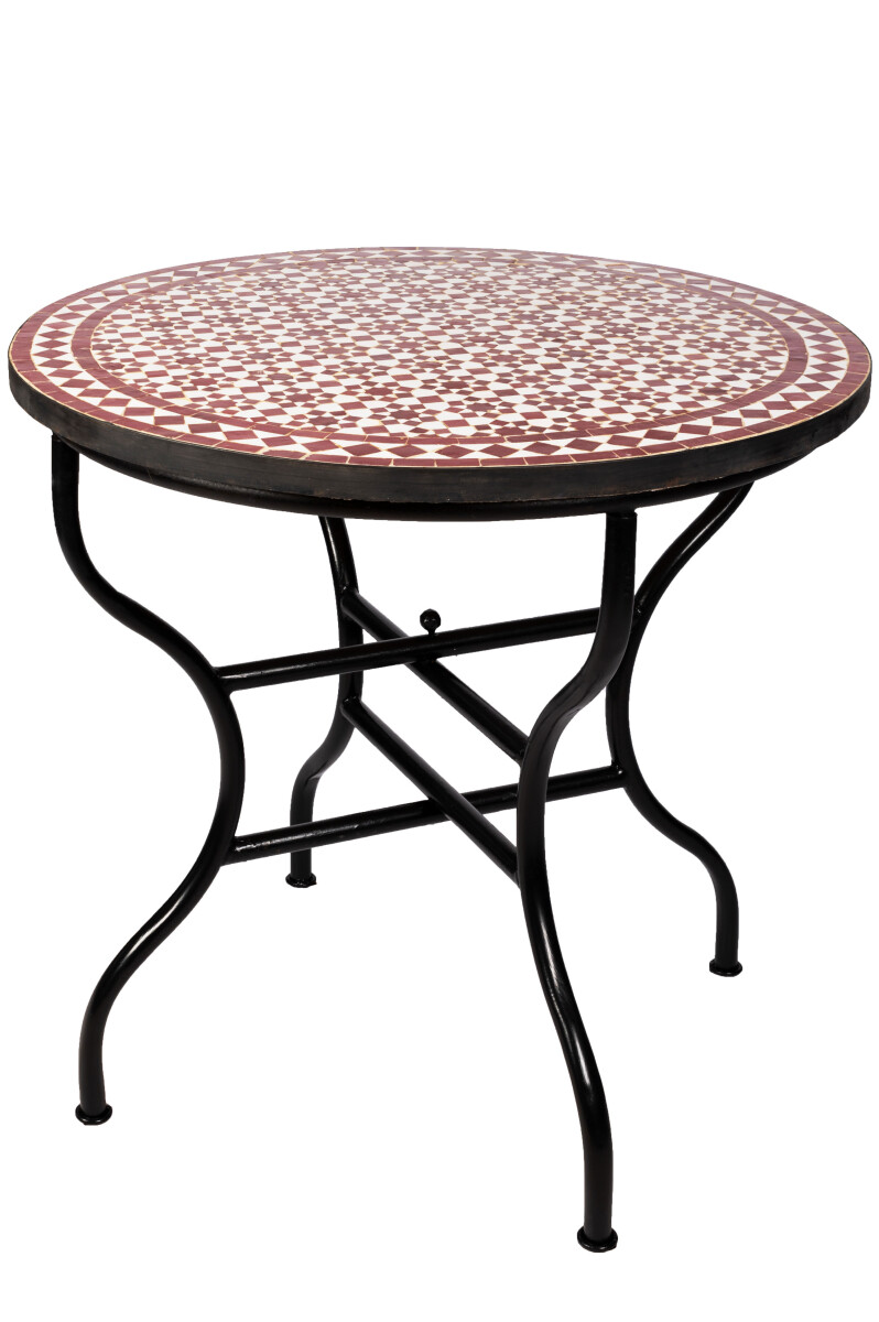 Table en mosaïque marocaine Albaicin Bordeaux Nature 10
