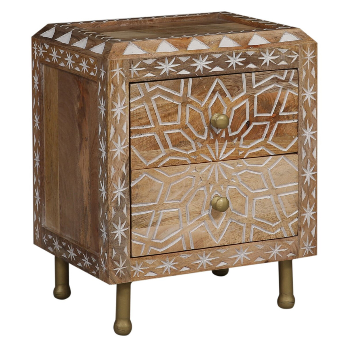 Meubles marocains : table de chevet, tab box