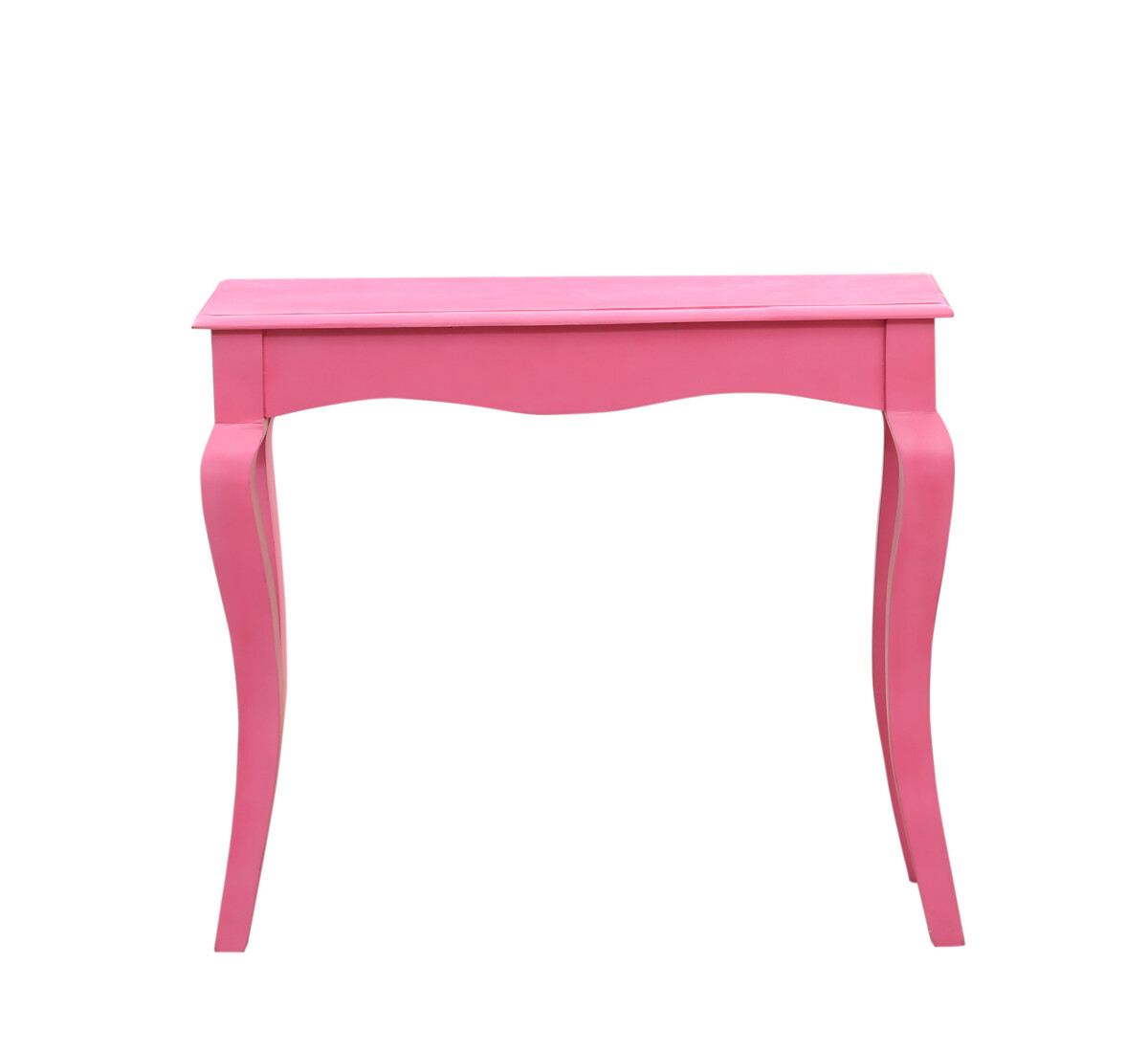 Console de style bohème scandinave Elifo 90 cm, rose