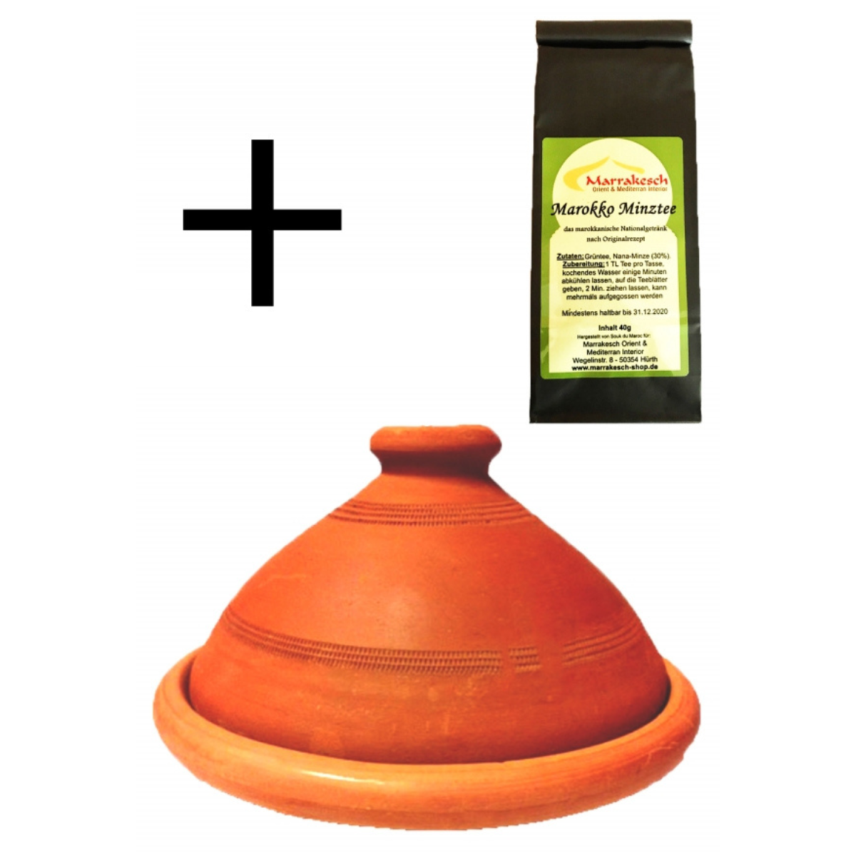 Lot de 2 : tajine ORIGINAL Ø 30 c box
