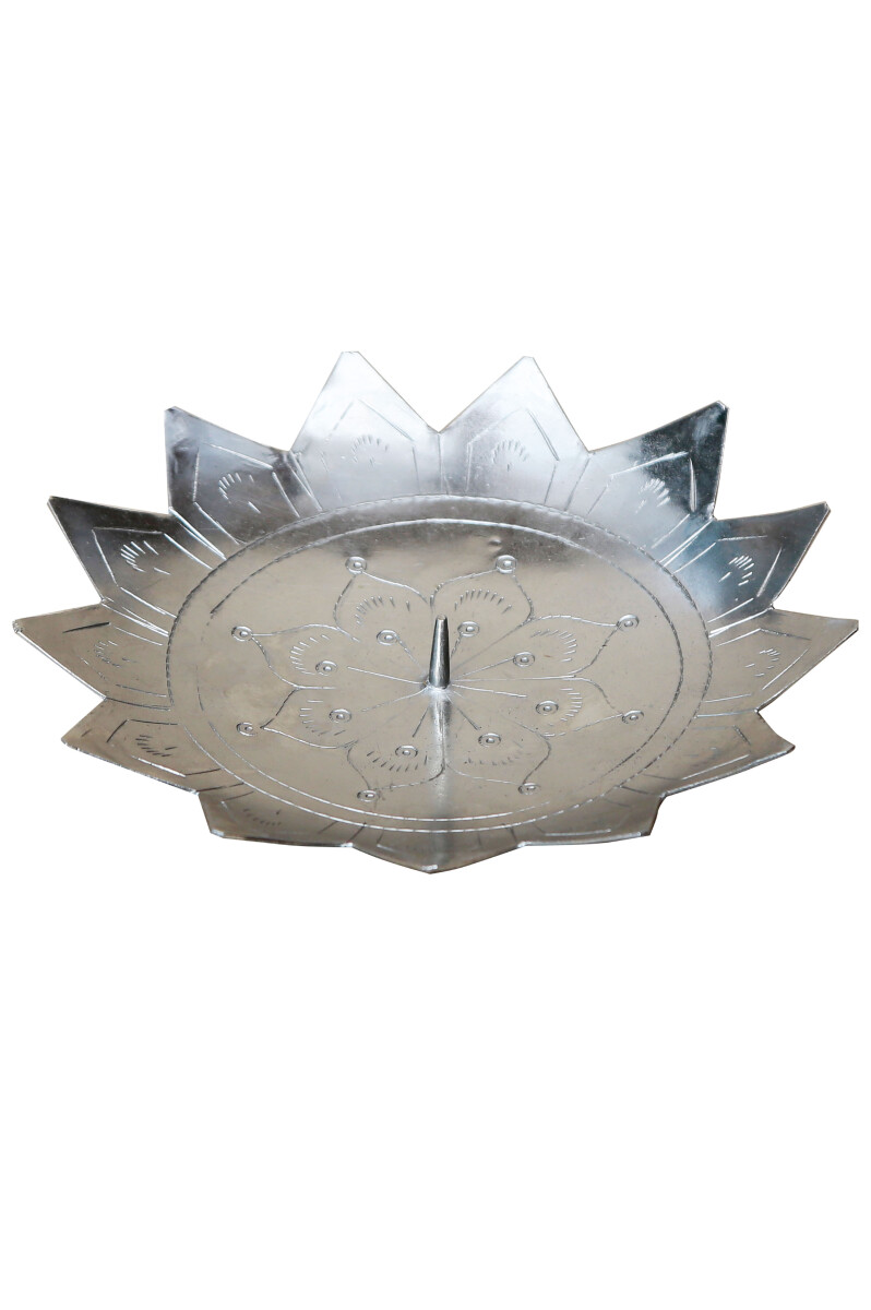 Bougeoir oriental en argent Jaini, forme box