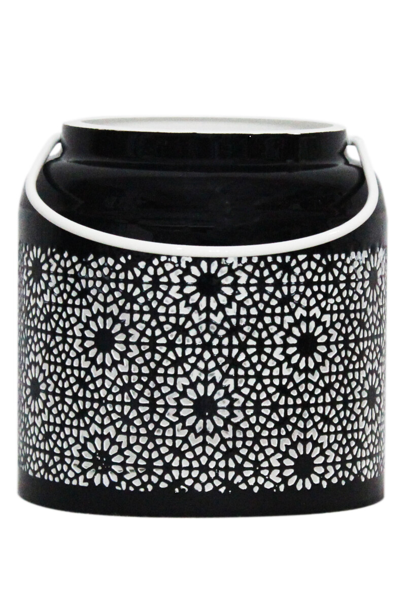Lanterne orientale indienne Baki, noire box