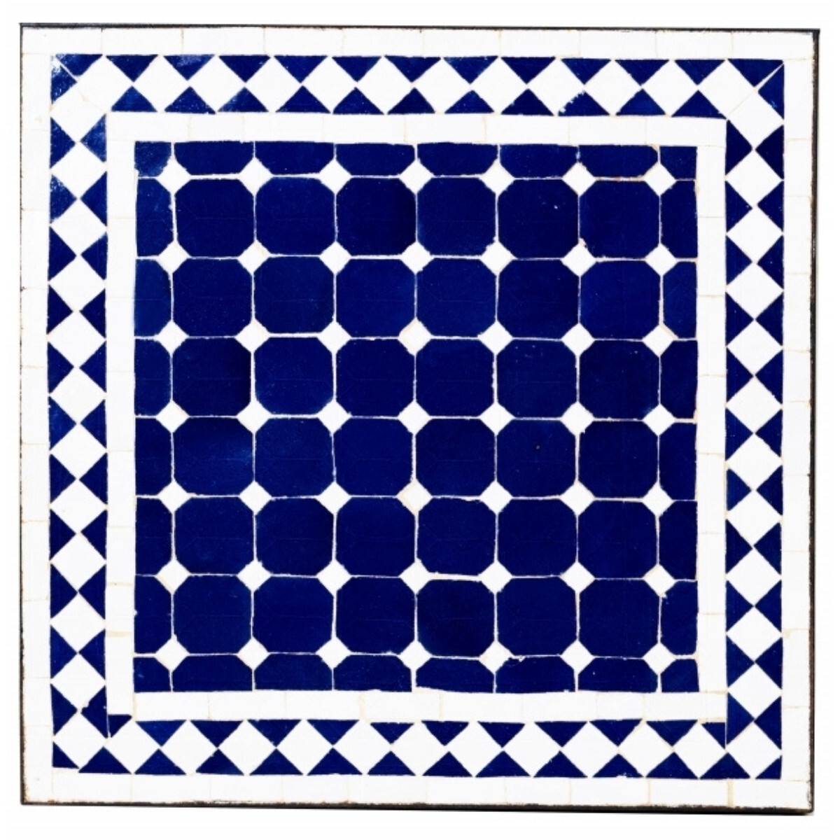 Carreau de mosaïque oriental bleu/b box