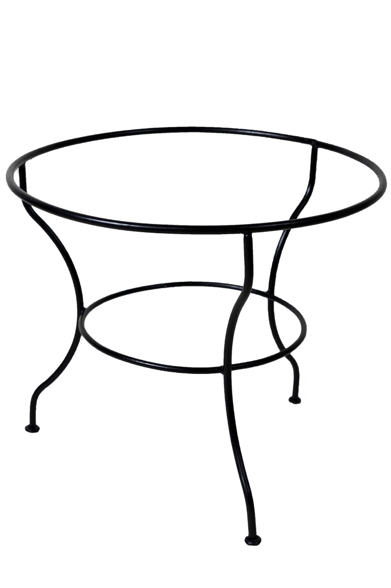Table en mosaïque, piètement box