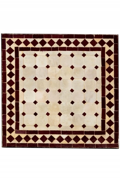 Beige-bordeaux
